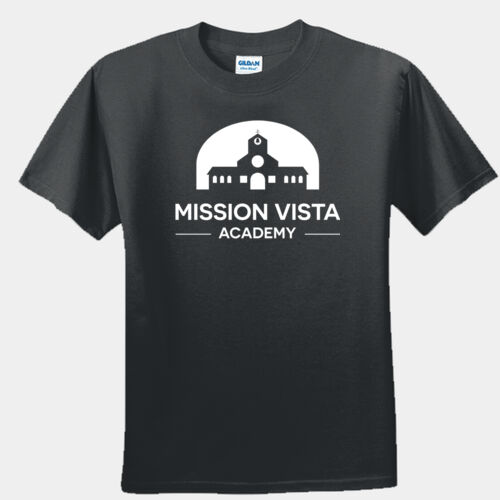 MVA Youth Black T-Shirt White Logo Thumbnail